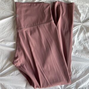 Lululemon Wunder Under High-Rise Tight 25” Luxtreme Size 10